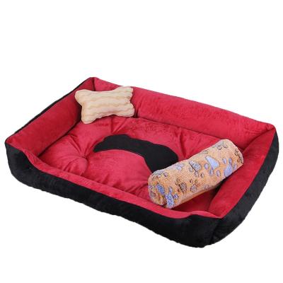 China Portable Orthopedic Pillow Pet Memory Foam Breathable Hot Selling Orthopedic Sofa Dog Bed With Cover for sale