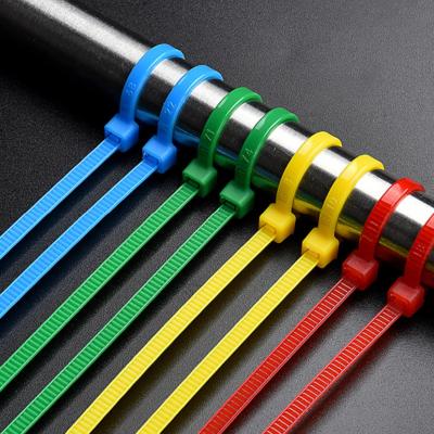 China Factory Direct Selling Cheap Eco-friendly Self-locking Wire Organizer Nylon Cable Tie Eco-friendly Plastic Cable Zip Tie for sale