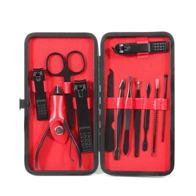 China Durable Custom Logo Accept Pliers Nail Care Tools Men Manicure Set Personal Beauty Set for sale