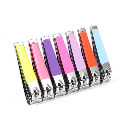 China Factory Wholesale Price Durable Color Manicure Tools For Kids Children Nail Clippers for sale