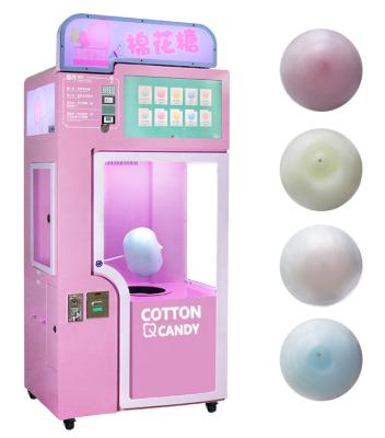 China SDK Smart Vending Cotton Candy Dispenser Vending Machine Coin/Ticket Payment System Hot Sale Cotton Floss Cotton Candy Automatic Electric Manufacture for sale