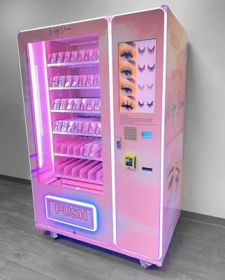 China Touch Screen Automatic Hair Wick Vending Machine Steel Wick Design Convenience Self Service Store Attractive Vending Machine for sale