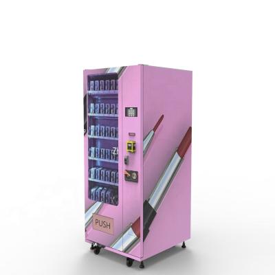 China Small Steel Wick Mini Cosmetic Vending Machines Tobacco Vending Machine With Card Reader for sale