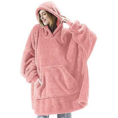 China Anti-wrinkle customized hoodie covering velvet sweater xplus-size men and women casual comfortable pajamas clothing for sale