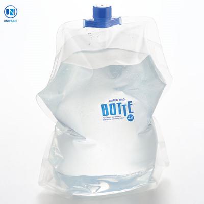 China New barrier design camping 5 liter drinking water plastic bag packaging for sale