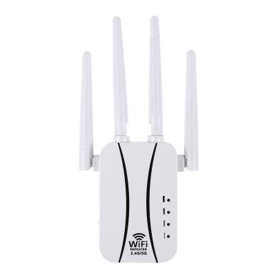 China 5 GHz WiFi Repeater Extender 802.11N Wi-fi Extender 802.11N WI fi Wireless Signal Booster 2.4G Wifi Repiter KN-1200AC for sale