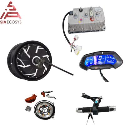 China Electric Scooter QS 12inch 5000W 260 45H V4 72V 90KPH E-scooter Conversion Kits With Kelly Controller for sale