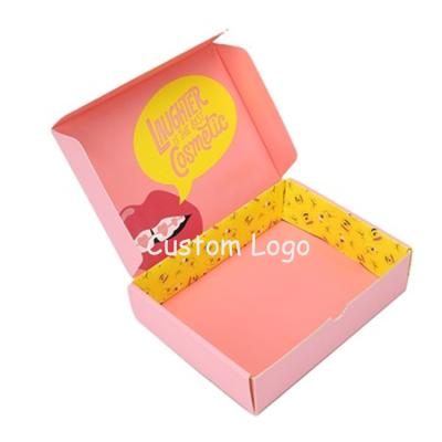 China Wholesale Custom Recyclable Logo Printed Rigid Paper Packaging Boxes Bulk Cheap Cardboard Shipping Packaging Boxes for sale