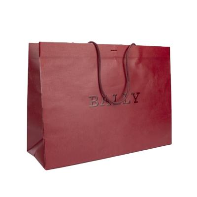 China Apparel Shopping Handmade Paper Bags Wholesale Kraft Paper Customized Classic Cheap Paper Bags With Logo for sale