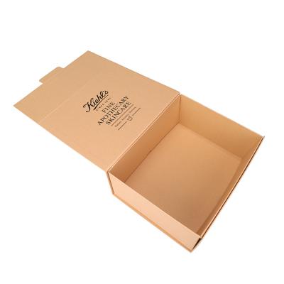 China Recyclable Recyclable Custom Magnetic Folding Rigid Closure Pink Paper Gift Boxes for sale