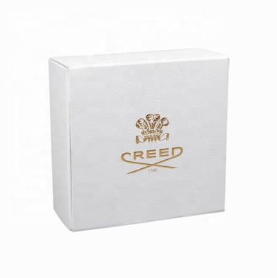 China Hot Selling Luxury Cheap Luxury White Folded Paper Boxes Gift Box Packaging Box Recyclable for sale