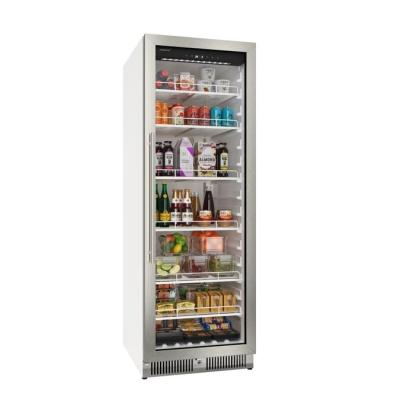 China Supermarket. Internet cafe. Multiple Type Upright Cooler Beer Cabinet Double Door Beer Cabinet Display Restaurant Door Refrigerator for sale