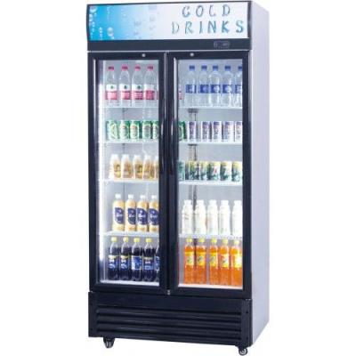 China Supermarket. Internet cafe. Commercial Restaurant Refrigerator Beer Fridge Beverage Upright Display Cabinet for sale