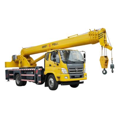 China TRUCK CRANE Hydraulic Crane For 6x6 Truck Truck With 8 Ton Truck Mountain Crane 6tons Crane for sale