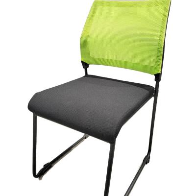 China Removable Cover Mesh Chair Office Chair Conference Ergonomic Minimalist Meeting Training Chair for sale