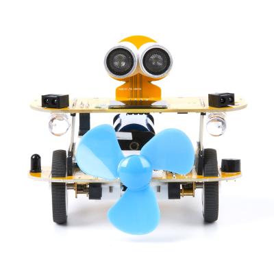 China Programmable Robot STEAM Robot Kit RoboWiz Soldered CAMEL F.1 WiFi Robot Education Kit for Kids Students for sale