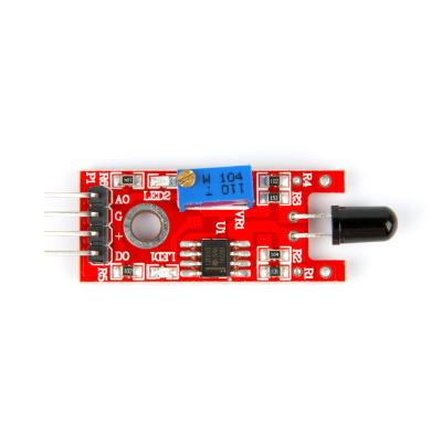 China KY-026 Flame Sensor Digital Module and Analog Outputs to Detect Open Flames AB007 for sale