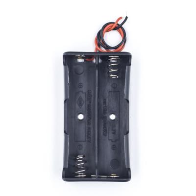 China Plastic And Metal RoboWiz Case Holder For 2 x 18650 Battery Cell Box Without Cover for sale