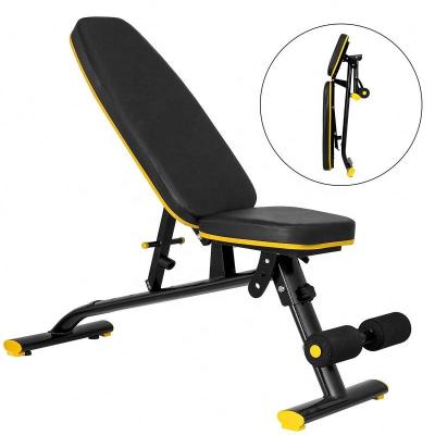 China Modern High Quality Commercial Folding Adjustable Weight Lifting Workout Weight Bench For Sale for sale