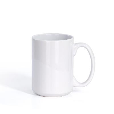 China M006 15oz Mug DIY Sublimation Blank Viable Ceramic Mug Sublimation Coated Mug Sublimation Printing for sale