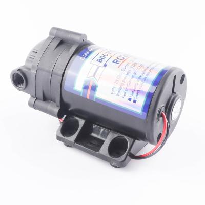 China High Efficiency 150G-Diaphragm Booster Pump Self Sucking RO Pressure Booster Pump, Plastic RO Pump For RO Water System Parts for sale