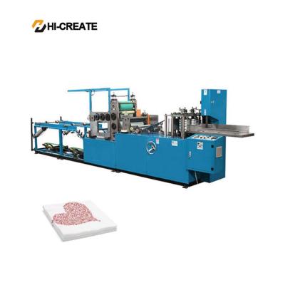 China Factory High Quality Double Decks Table Napkin Tissue Paper Full Color Print Making Machine 4.5KW for sale