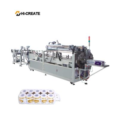 China Medical Packaging Printing Emboss Recycling Paper Machine for sale