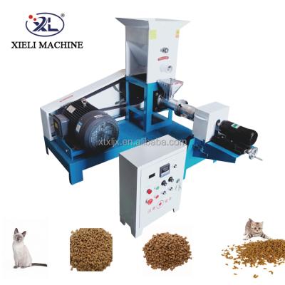 China High Efficiency Dog Food Making Machine China Famous Pet Machinery Factory Pet Dog Feed Extruder Pellet Floating Dog Food Machine for sale