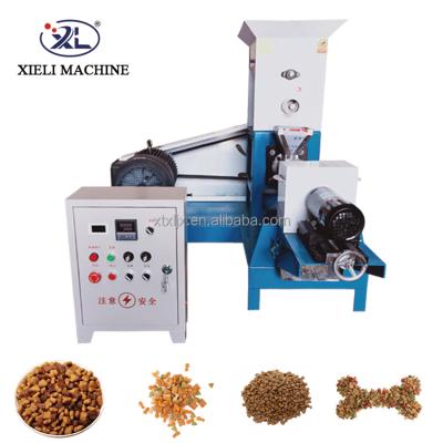 China High Efficiency Dog Food Making Machine Dog Cat Fish Food Making Machine Fish Feed Extruder Floating Price for sale