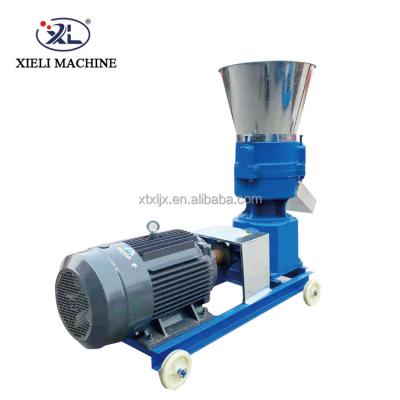 China High quality 100-200kg/h XLKL-150 animal production animal feed pellet machine for sale