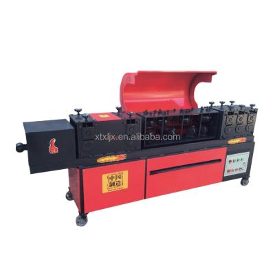 China Easy Operate Xieli Machinery Hyperbolic Derusting Spray Paint Steel Pipe Straightening Machine for sale