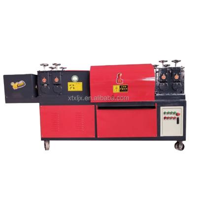 China Easy Operate Xieli Machinery New Scaffolding Type Metal Pipe Straightening And Rust Removing Machine for sale