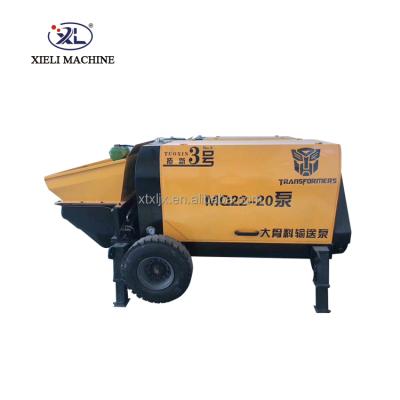 China New Construction Engineering Low Fuel Consumption Concrete Pump Trailer-Mounted Concrete Pump for sale