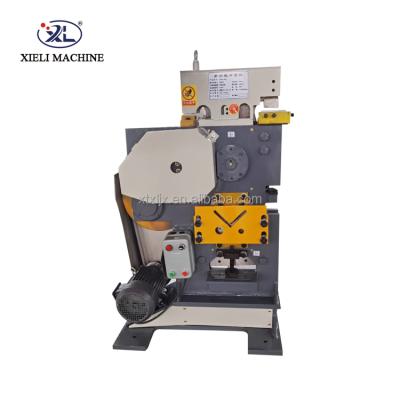 China Steel Strip Iron Worker Punching And Shearing Machine Channel Punching Angle Cutting Punching And Shearing Machine for sale