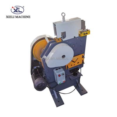 China Metal Sheet Punching Machine Metal Sheet Metal Cutter Locksmith Punch and Combo Shear Punch Electric Combination Shear Machine for sale