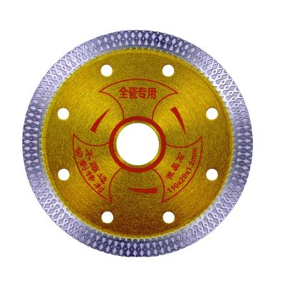 China Fast Cutting With Chipping Free 115mm 105mm 125mm X-turbo Saw Blade Ceramic Diamond Cutting Disc For Tiles Fiberglass for sale