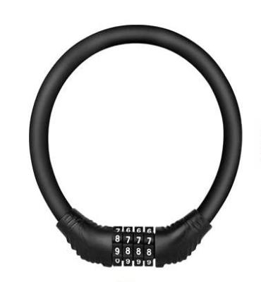 China New UMEDO Security 4 Digit Combination Password Bike Lock Steel Cycling Cable Chain Lock With Rolling Code for sale