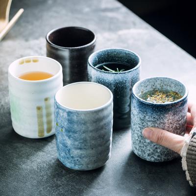 China Modern Design Restaurant Master Sake Cup Porcelain Tea Cup Stored Japanese Ceramic Tea Cups Without Handle for sale