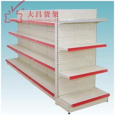 China Supplier Double Sided Supermarket Shelf Made In Canton Supermarket Shelves Supermarket Equipment Shelf Wood China Prices for sale