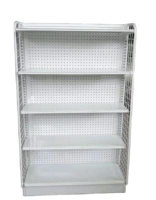 China Foshan Dachang Single Sided Racking And Back Shelf Factory DC7 Panel Supermarket Shelf for sale