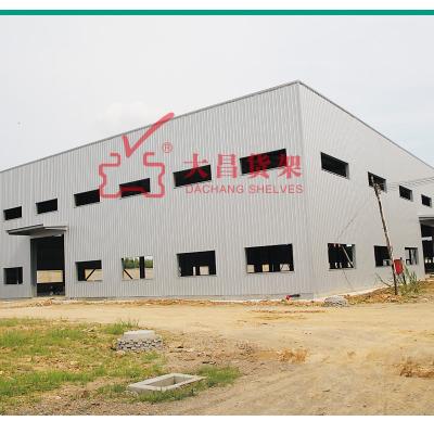 China Storage Warehouse Structure Qualified Custom Prefab Steel Structure Fabrication for sale