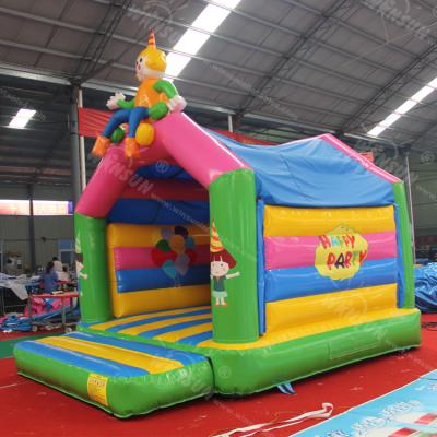 China PVC Happy Party Inflatable Bounce House , Small Bounce House For Kids for sale