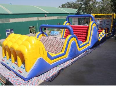 China PVC Mixed Inflatable Obstacle Course Inflatable Games For Adult Playground Bouncer Games Inflatable Obstacles for sale