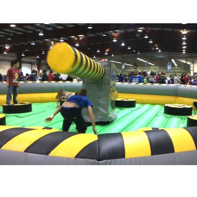 China Crazy Giant PVC Inflatable Mechanical Meltdown, Inflatable Wipeout, Inflatable Eliminator for sale