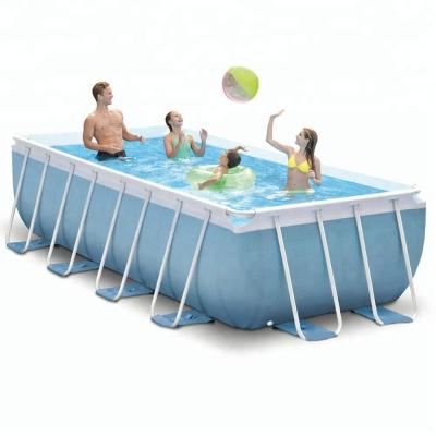 China PVC portable pools, metal frame pool, metal wall pool for sale