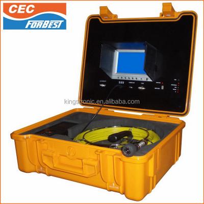 China Human Motion Tracking Waterproof IP68 CEC Sewer Drain Pipe Inspection Camera System for sale