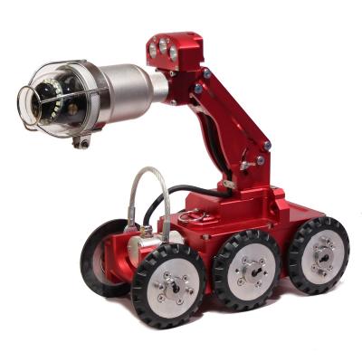 China Waterproof / Waterproof FB215D - Industrial Sewer Pipe Crawler Camera Drain Inspection Camera Robot for sale