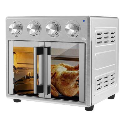 China Promotional High Quality Hottest Color Hotel LED/LCD Large Capacity 25L Oven Unfreeze Less Oil Sharp Touch Control Air Fryer for sale