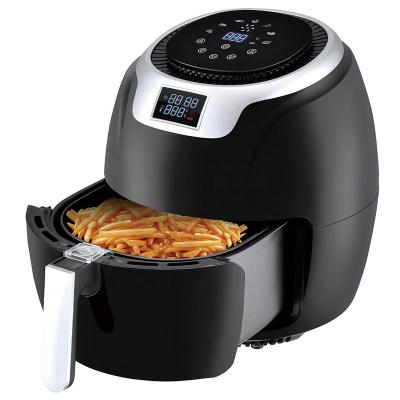 China Hotel China Factory Selling 5.6L 7L Household Kitchen Appliances Electric Cooker Oilless LED Touch Screen Private Label Air Fryer for sale