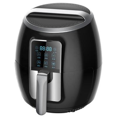 China Sale Good Quality Touch Screen Hotel Factory LED Pot Temperature Control Large Capacity Air Fryer Removable Accessories for sale